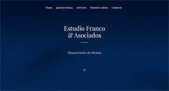 Desktop Screenshot of estudio-franco.com.ar